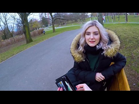 ❤️ Поглъщане на горещата сперма на непознат за пари - свирка в парка от Eva Elfie Порно vk в bg.sex00.top